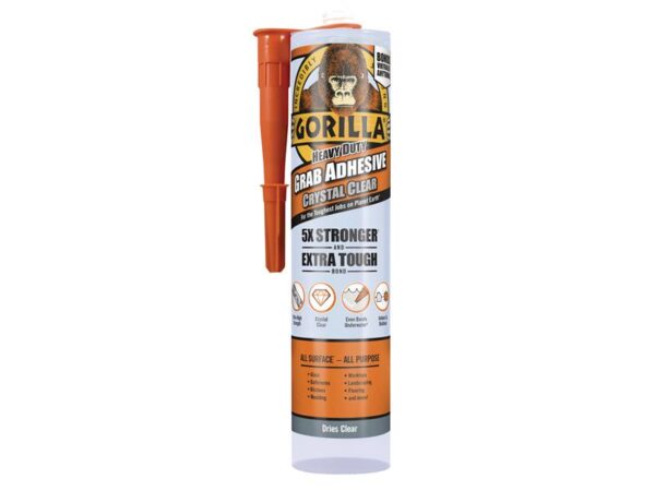 Gorilla Glue Gorilla® Heavy-Duty Grab Adhesive Clear 270ml