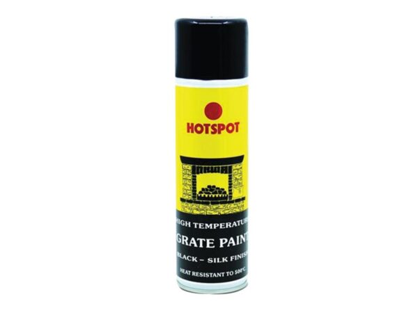 Hotspot Spray Grate Paint Silk Black 450ml