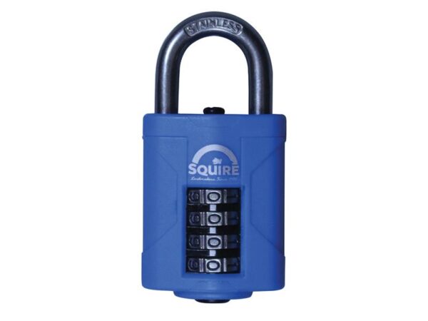 Squire CP40S Heavy-Duty Rustproof Marine Combi Padlock 38mm Boxed