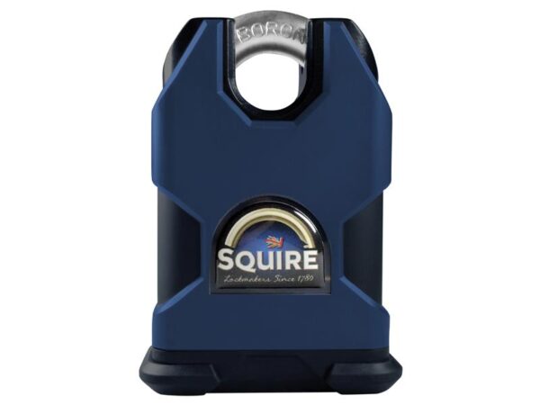 Squire SS80S Stronghold Solid Steel Padlock 80mm Closed Shackle CEN6 Boxed