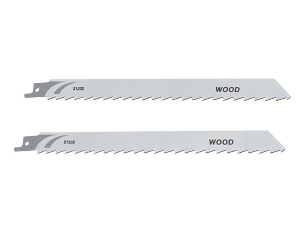 IRWIN® Sabre Saw Blade Coarse Wood Cutting 228mm (Pack 2)