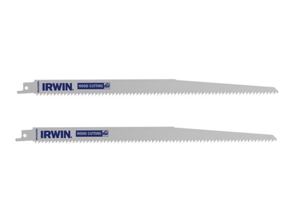 IRWIN® Sabre Saw Blade Coarse Wood Cutting 305mm (Pack 2)