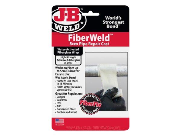 J-B Weld FiberWeld™ Pipe Repair Cast 5 x 152cm
