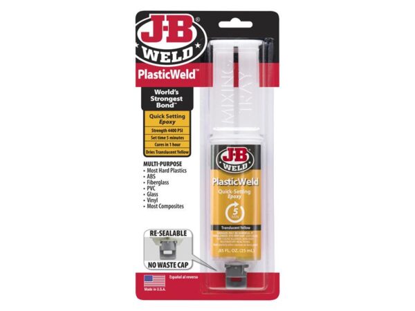 J-B Weld PlasticWeld™ Epoxy Syringe 25ml