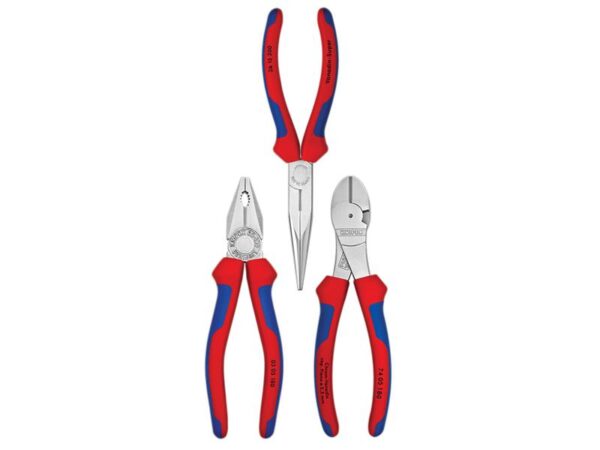 KNIPEX 00 20 11 Assembly Pack Pliers Set, 3 Piece