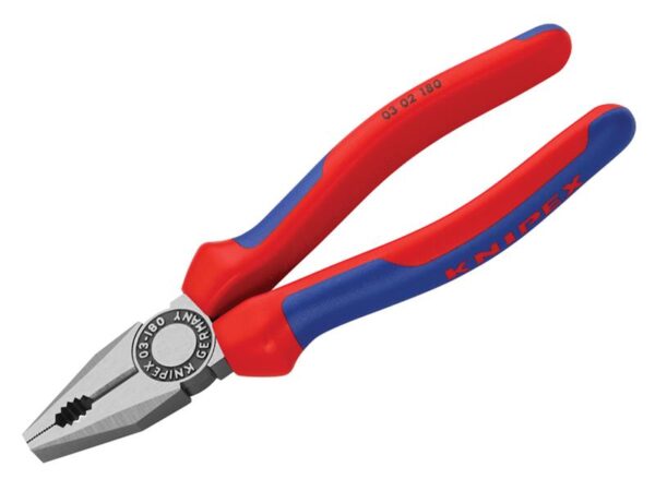 KNIPEX 03 02 180 Combination Pliers Comfort Handles 180mm