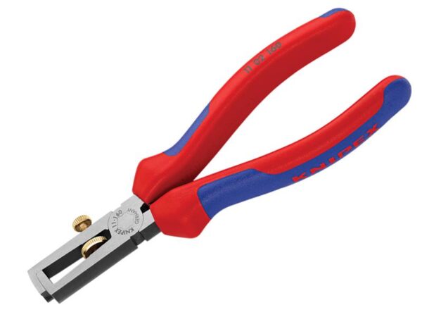 KNIPEX 11 02 160 Insulation Stripping Pliers Multi-component Grip 160mm