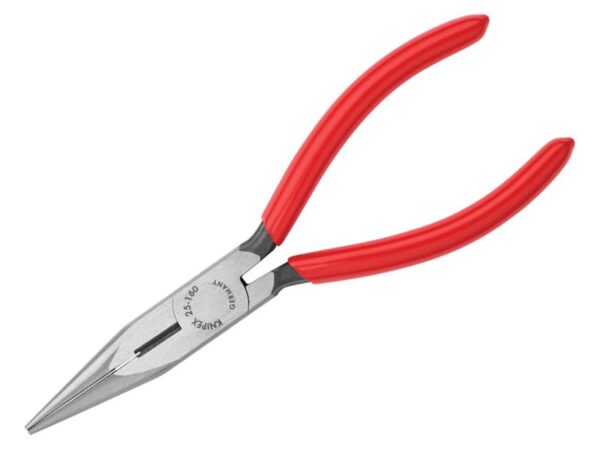 KNIPEX 25 01 160 Snipe Nose Side Cutting Pliers Plastic Coated Grip 160mm