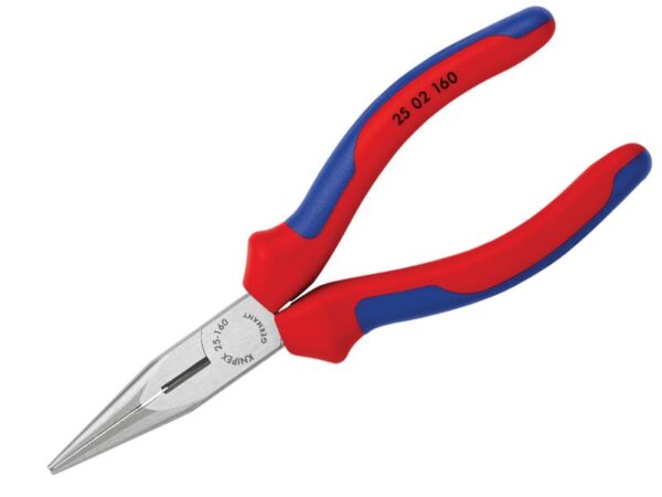 KNIPEX 25 02 160 Snipe Nose Side Cutting Pliers Comfort Handles 160mm
