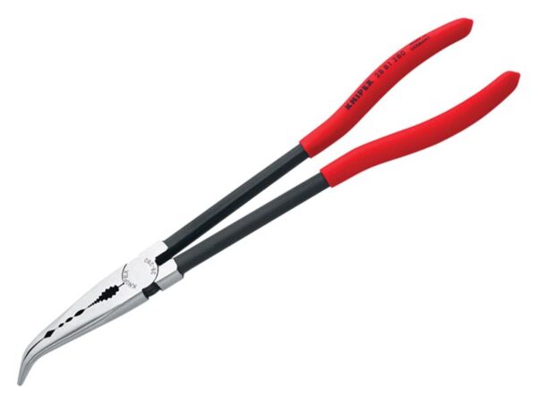 KNIPEX 28 81 280 Long Reach Bent Needle Nose Pliers 280mm