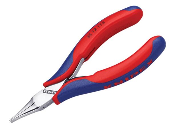 KNIPEX 35 12 115 Electronics Pliers, Flat Jaw 115mm