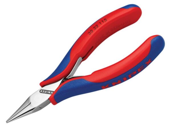 KNIPEX 35 22 115 Electronics Pliers, Half Round Jaw 115mm