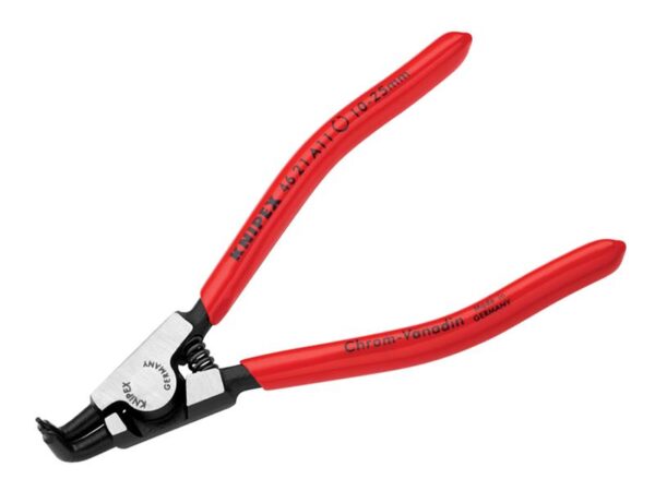 KNIPEX 46 21 A11 Circlip Pliers External 90° Bent Tip 10 - 25mm A11