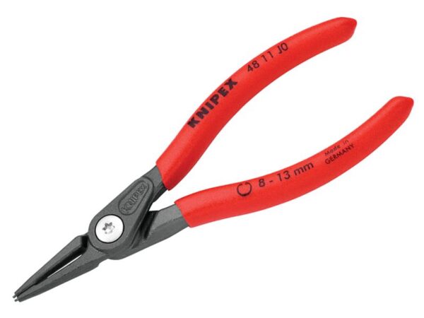 KNIPEX 48 11 J0 Precision Circlip Pliers Internal Straight 8-13mm