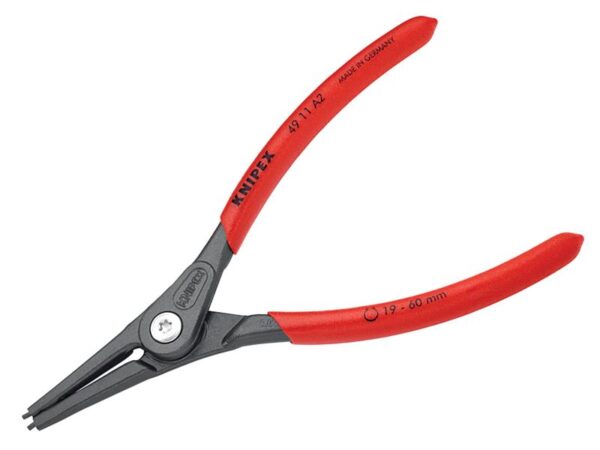 KNIPEX 49 11 A2 Precision Circlip Pliers External Straight 19-60mm