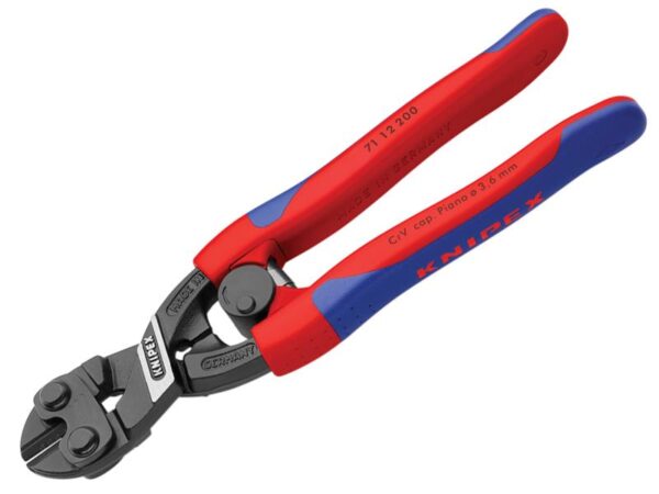 KNIPEX 71 12 20 CoBolt® Bolt Cutters Multi-Component Grip with Return Spring 200mm