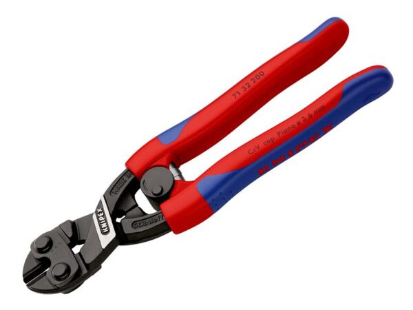 KNIPEX 71 32 200 CoBolt ® Compact Bolt Cutters Multi-Component Grip 200mm