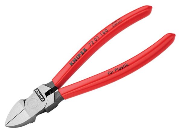 KNIPEX 72 01 160 Diagonal Cutters for plastics 160mm