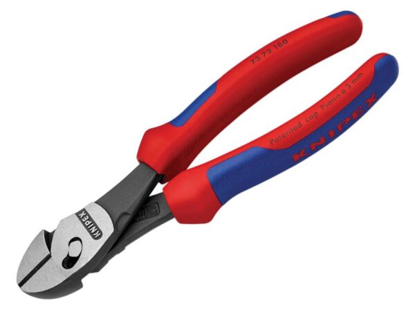 KNIPEX 73 72 180 TwinForce® Diagonal Cutters Multi-Component Grip 180mm