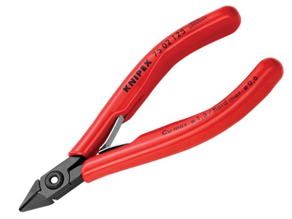 KNIPEX 75 02 125 Electronics Diagonal Cutter 125mm