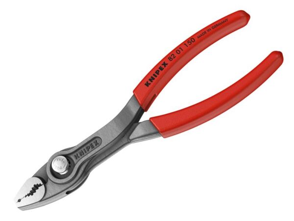 KNIPEX 82 01 150 TwinGrip® Front & Side Gripping Pliers Plastic Coated Grips 150mm