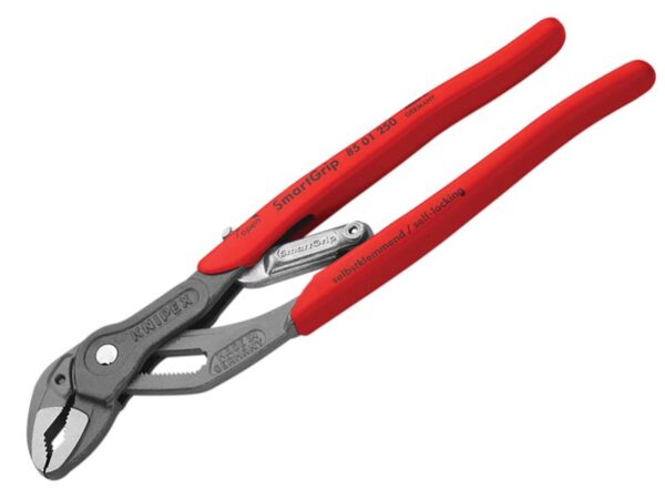 KNIPEX 85 01 250 SmartGrip® Water Pump Pliers Plastic Coated Grip 250mm