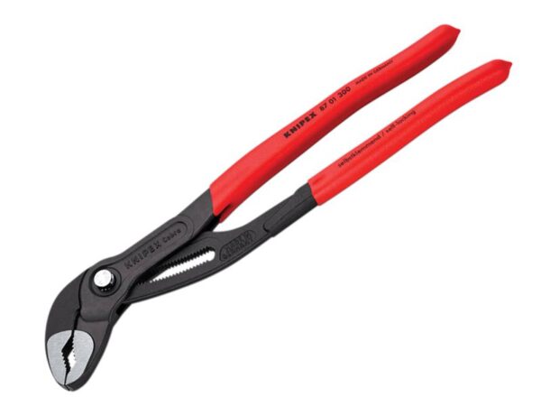 KNIPEX 87 01 300 Cobra® High-Tech Water Pump Pliers Plastic Coated Grip 300mm