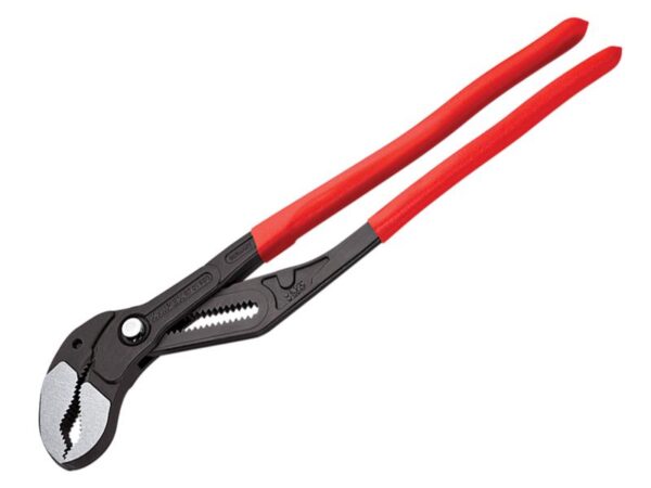 KNIPEX 87 01 560 Cobra® XXL Pipe Wrench & Water Pump Pliers Plastic Coated Grip 560mm