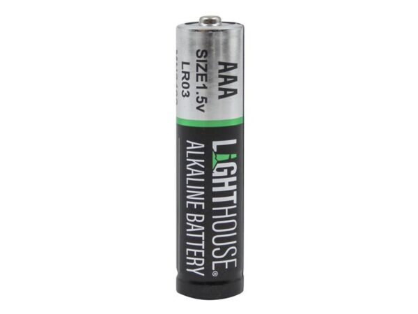 Lighthouse AAA LR03 Alkaline Batteries 1120 mAh (Pack 24)