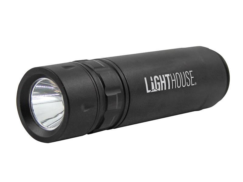 Lighthouse Rechargeable LED Pocket Torch 120 lumens