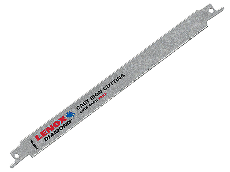LENOX Double Tang DIAMONDâ„¢ Reciprocating Saw Blade 225 x 19 x 1.07mm
