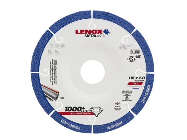 LENOX METALMAX™ Diamond Blade 115 x 2.0 x 22.23mm
