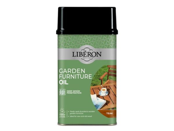 Liberon Garden Furniture Oil Teak 500ml
