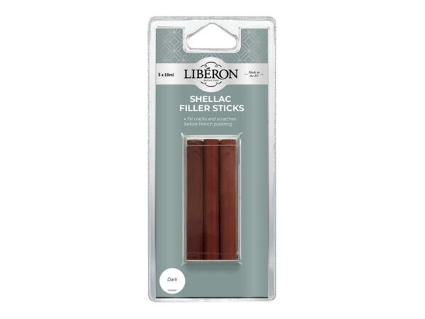 Liberon Shellac Filler Sticks Dark (3 Pack)