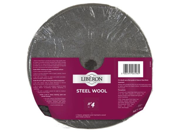 Liberon Steel Wool Grade 4 1kg