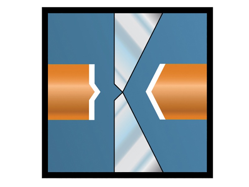 Lindstrom Diagonal Cutting Flush Cut Nipper 110mm - Image 2