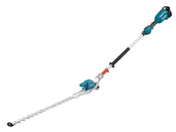 Makita DUN500WRTE Brushless LXT Pole Hedge Trimmer 18V 1 x 5.0Ah Li-ion