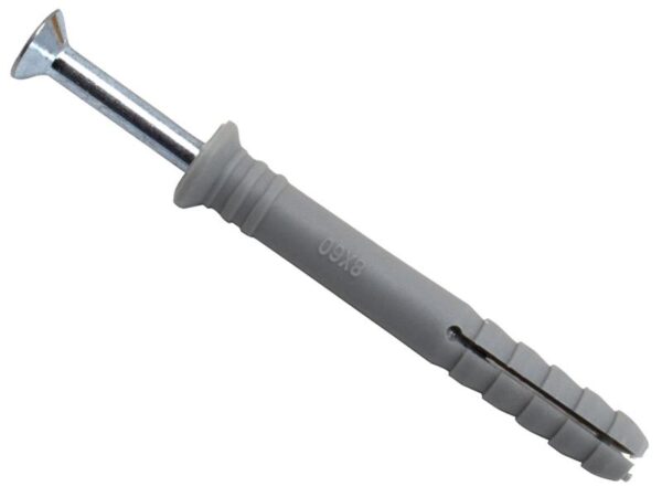 MASONMATE® Nylon Hammer-In Fixing 8 x 60mm (100)