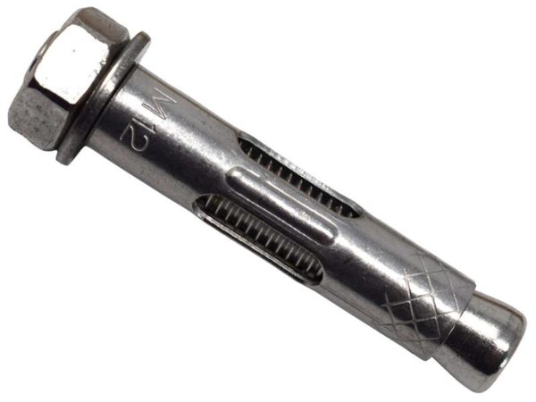 MASONMATE® Stainless Steel Hex Nut Sleeve Anchor M12 x 60mm (25)