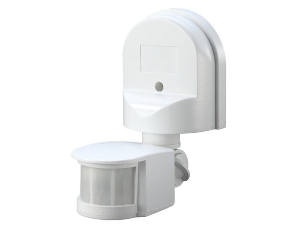 Meridian Lighting Wall Mounted PIR Motion Detector White