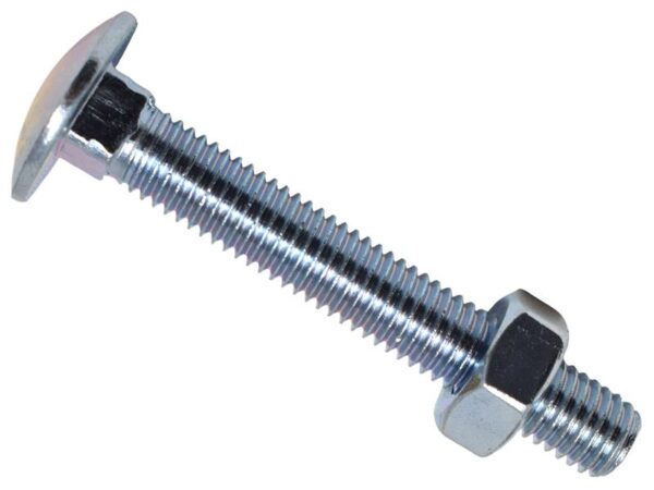METALMATE® Cup Square Hex Bolt & Nut ZP M10 x 70mm Box 25