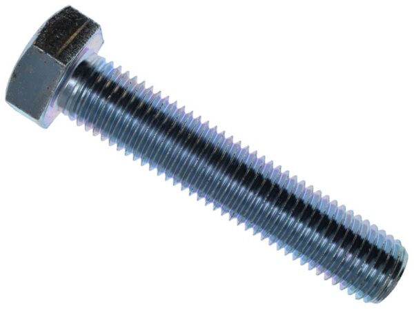 METALMATE® High Tensile Set Screw ZP M20 x 100mm (Box 10)
