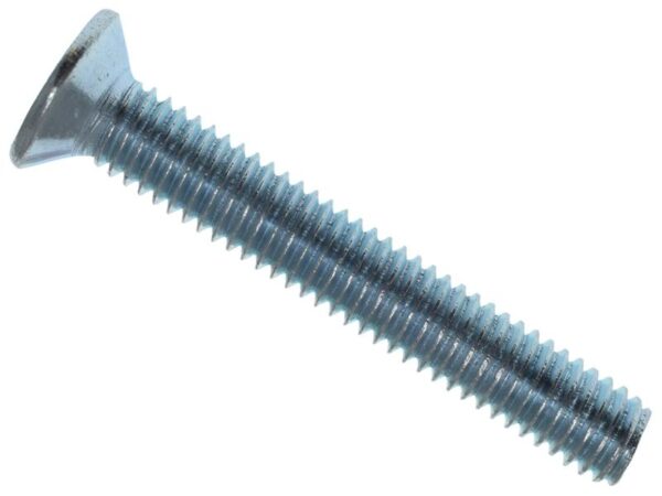 METALMATE® Machine Screw Pozi Compatible CSK ZP M5 x 40mm Box 25