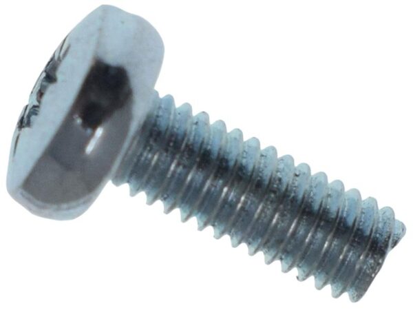 METALMATE® Machine Screw Pozi Compatible Pan Head ZP M3 x 8mm Box 50
