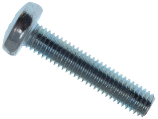 METALMATE® Machine Screw Pozi Compatible Pan Head ZP M5 x 25mm Box 25