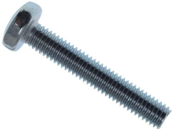 METALMATE® Machine Screw Pozi Compatible Pan Head ZP M5 x 30mm Box 25