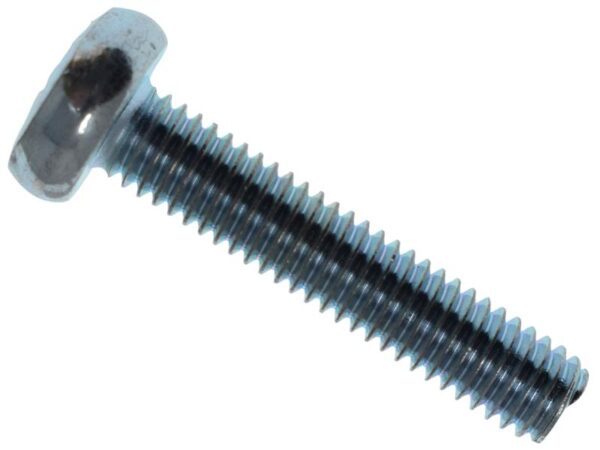 METALMATE® Machine Screw Pozi Compatible Pan Head ZP M6 x 30mm Box 25