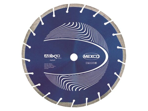 MEXCO Asphalt X10 Grade Diamond Blade 300 x 20mm