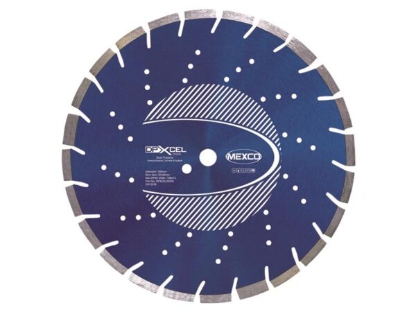 MEXCO XCEL Grade Dual Purpose Diamond Blade 350 x 20mm