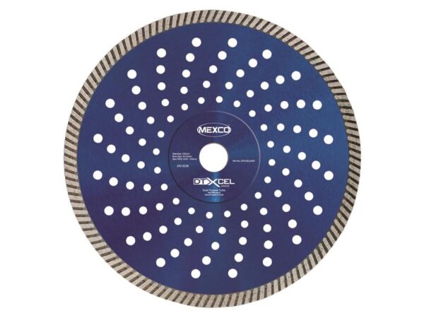 MEXCO XCEL Grade Dual Purpose Turbo Diamond Blade 230 x 22mm